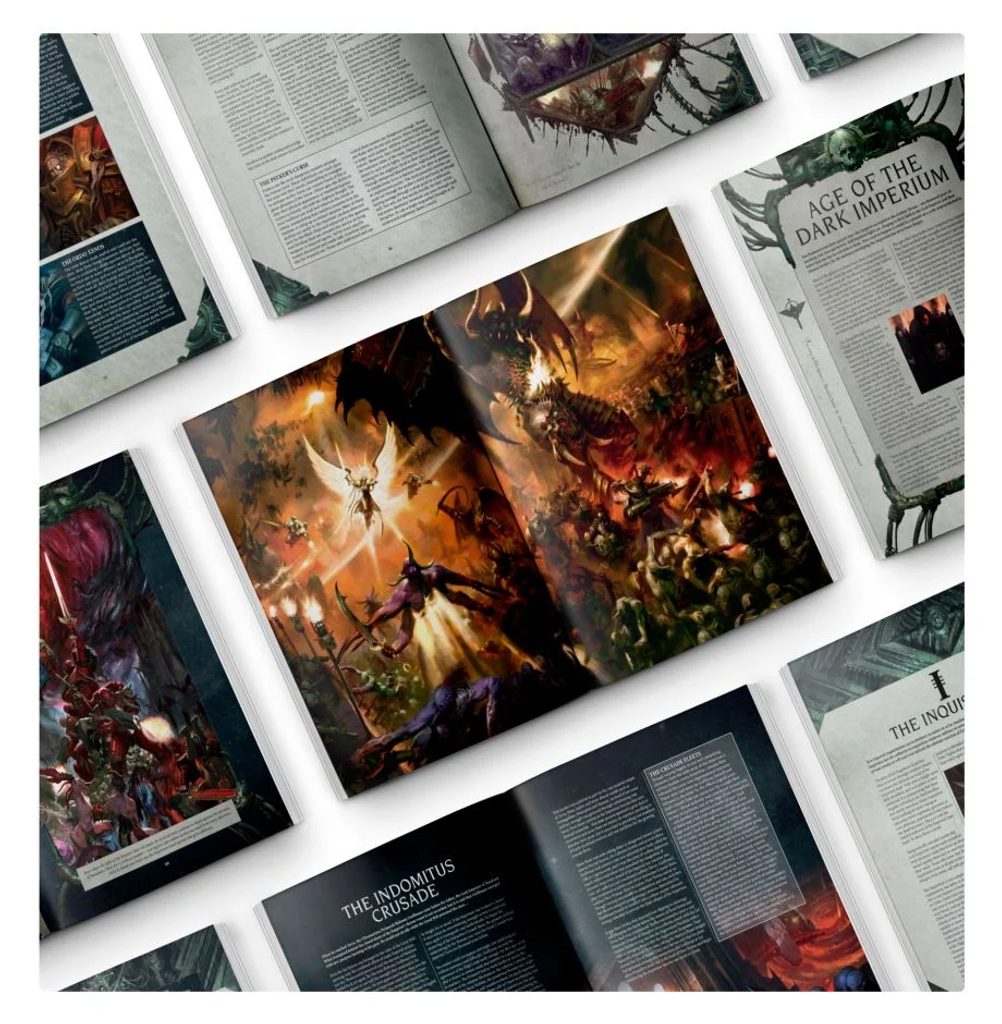 Warhammer knihy a návody