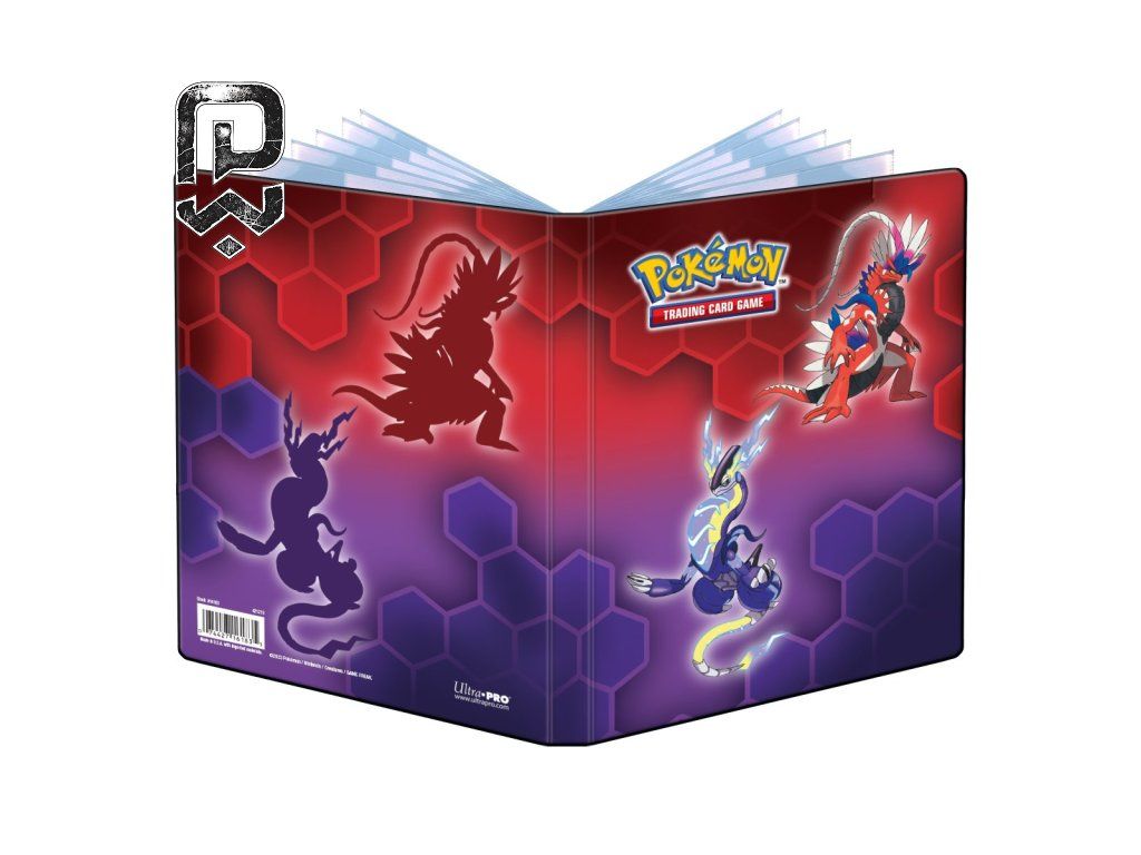 Pokémon UP: GS Koraidon & Miraidon - A5 album na 80 karet detaily stránek