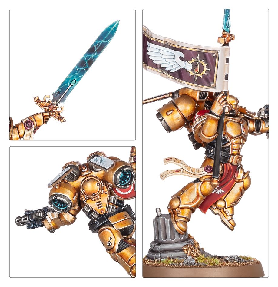Sanguinary Guard with spear