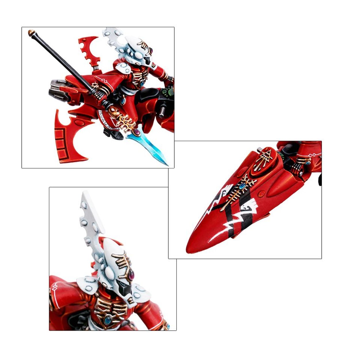 Aeldari Farseer Skyrunner na Citadel Small Flying Base