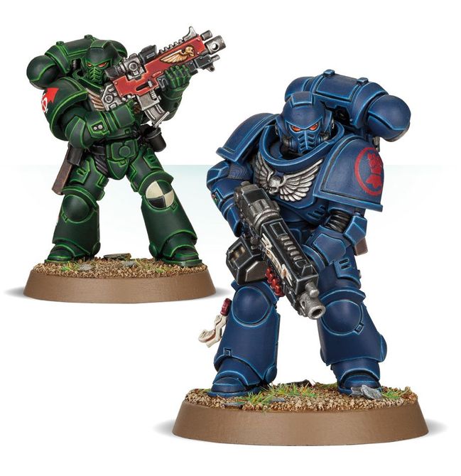 Primaris Intercessors v barvách Ultramarines