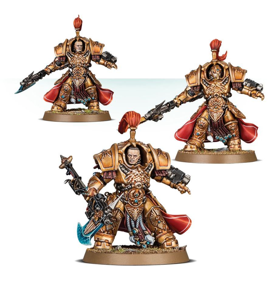 Warhammer 40K: Adeptus Custodes - Allarus Custodians box art