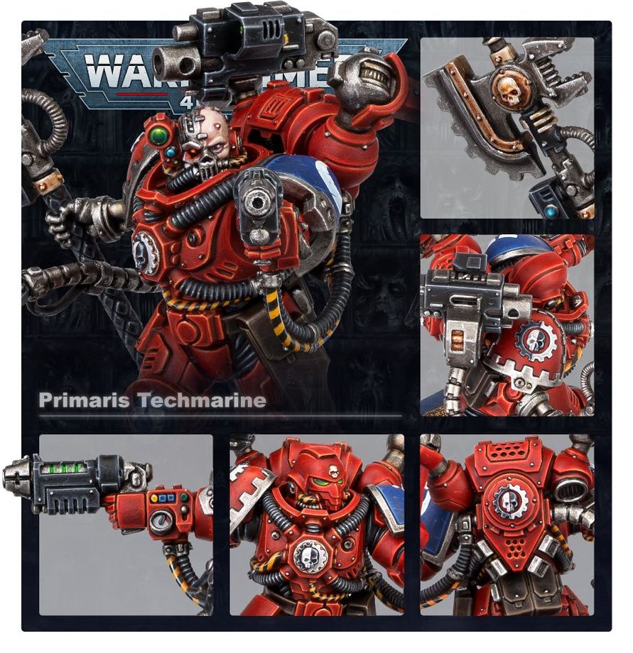 Techmarine servo-rameno