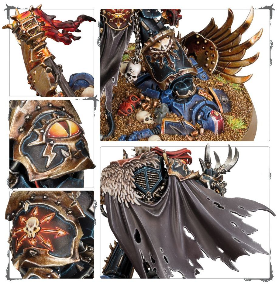 Detail zbroje Abaddona