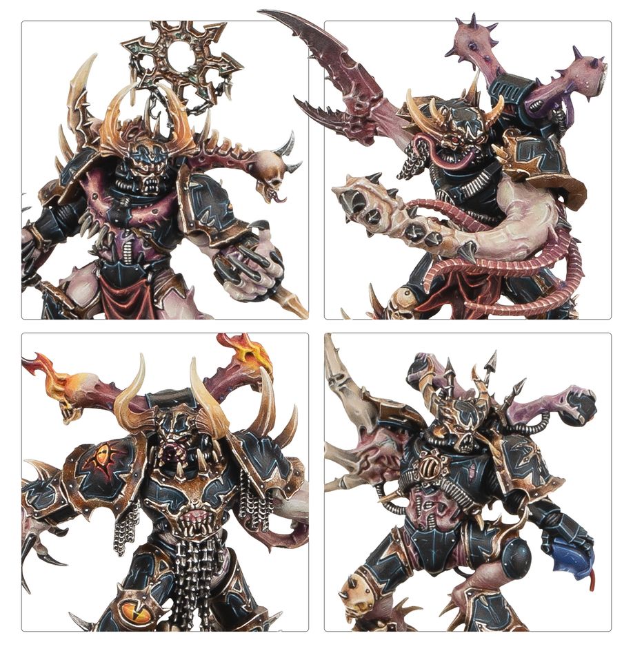 Chaos Space Marines – transfer sheet