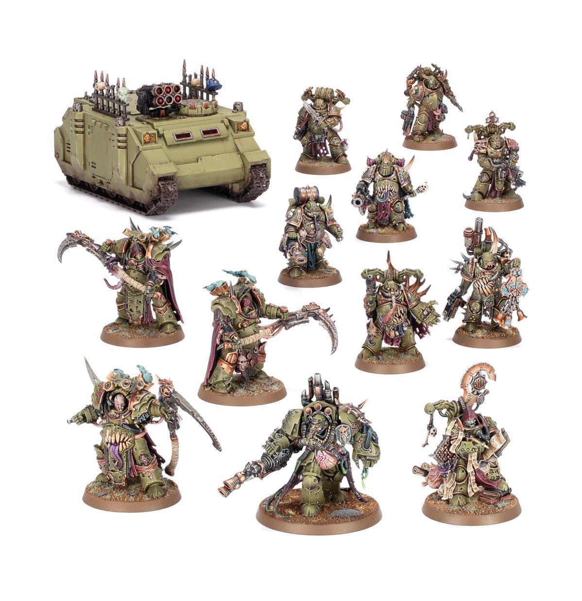 Warhammer 40k: Combat Patrol: Death Guard box art