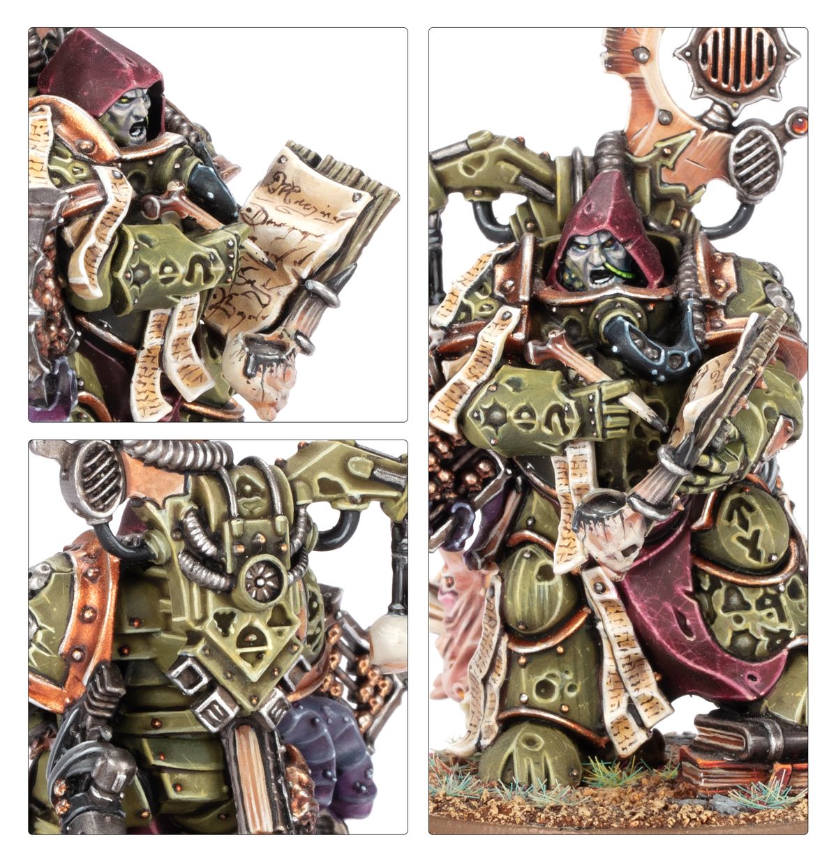 Death Guard – veliteľ a odolné jadro na stole