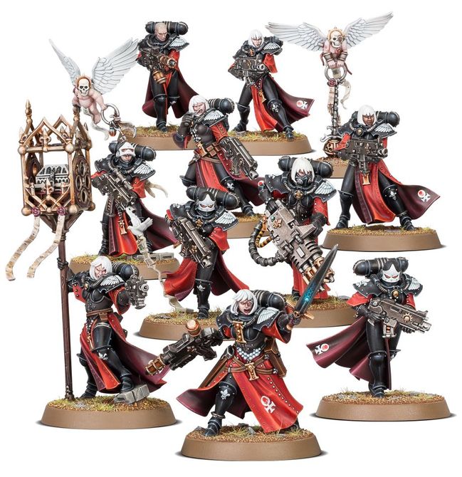 Warhammer 40K: Adepta Sororitas - Battle Sisters Squad box art