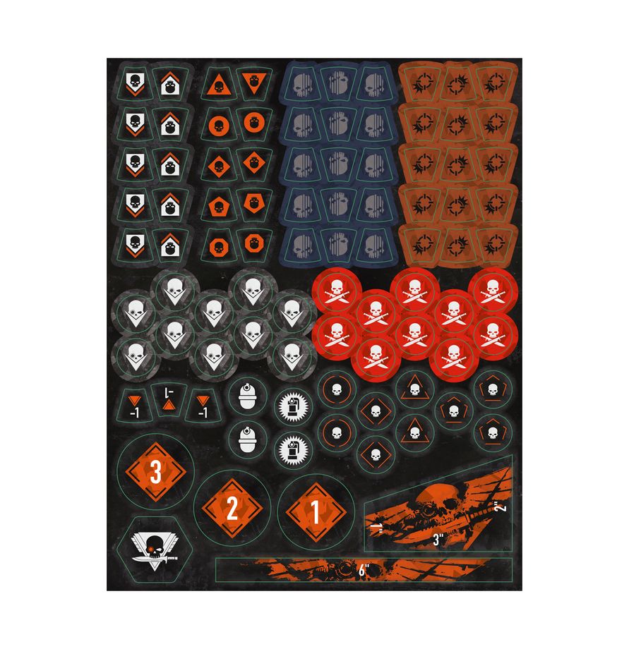 Tokeny a herné materiály Kill Team