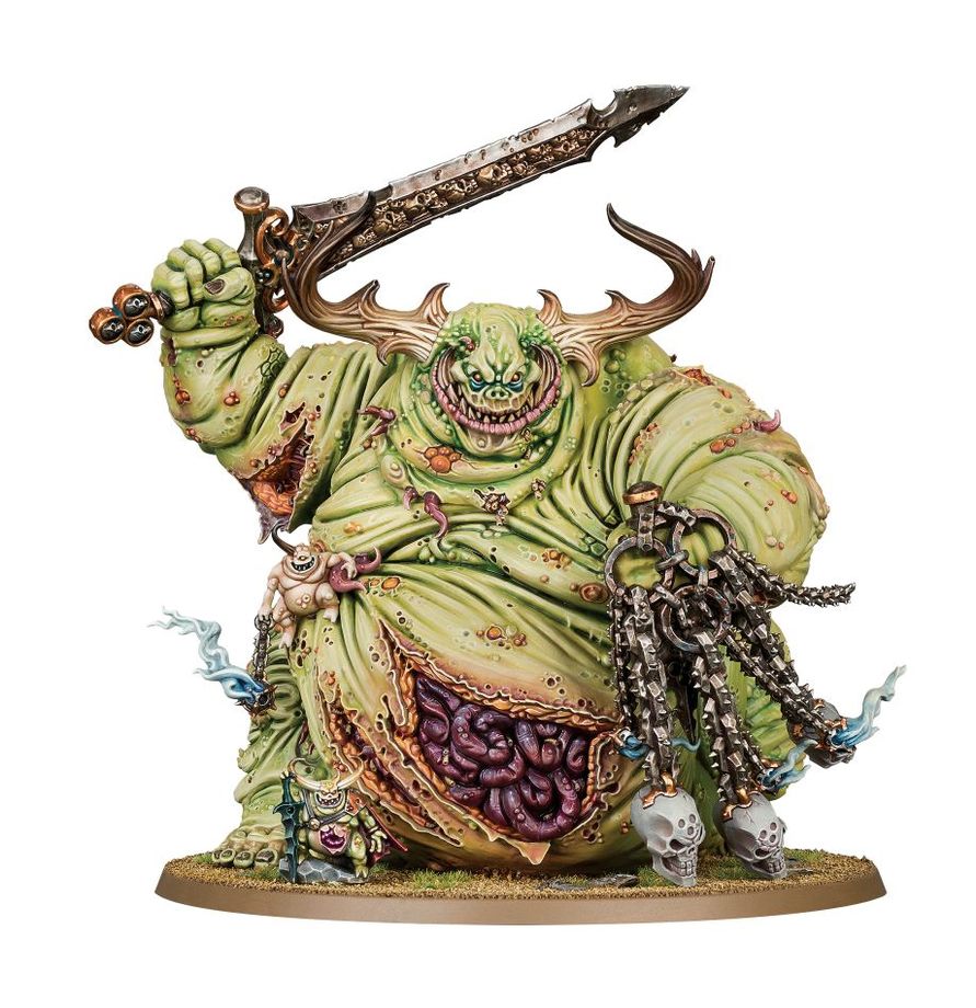 Great Unclean One – detail modelu