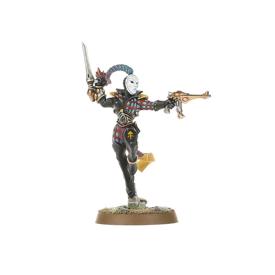 Harlequin Troupe miniatures