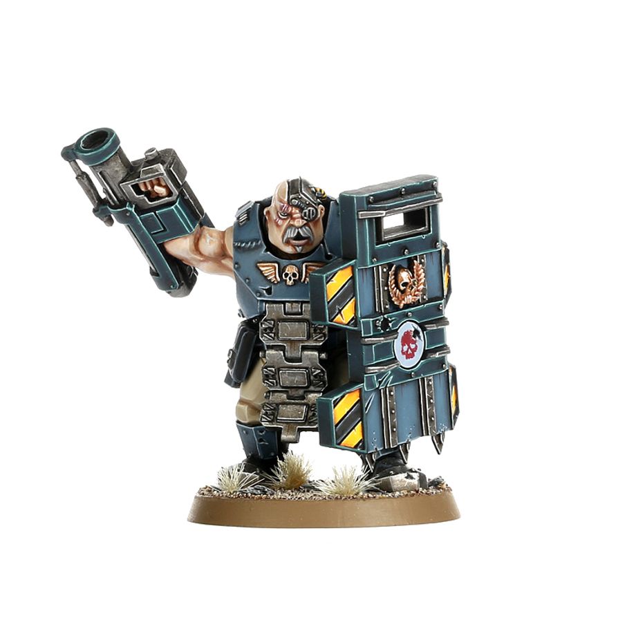 Bullgryn so slabshieldom