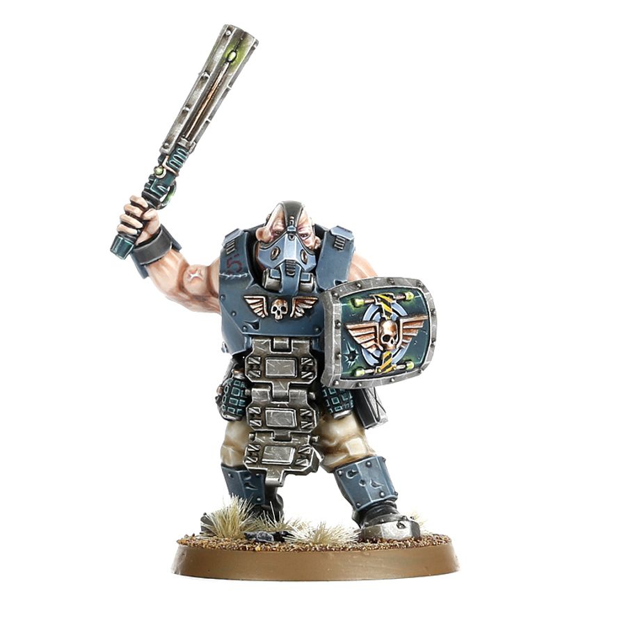 Ogryn s ripper gunom
