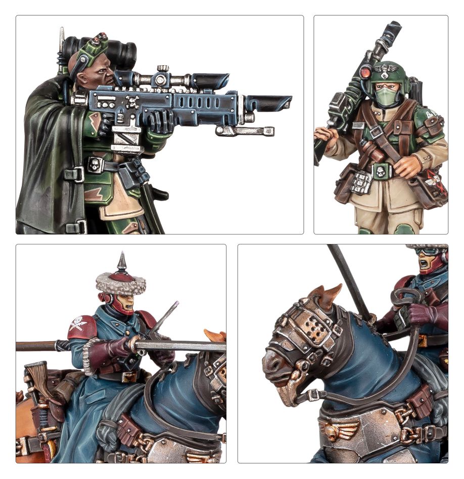 Astra Militarum – detail jednotek a výzbroje