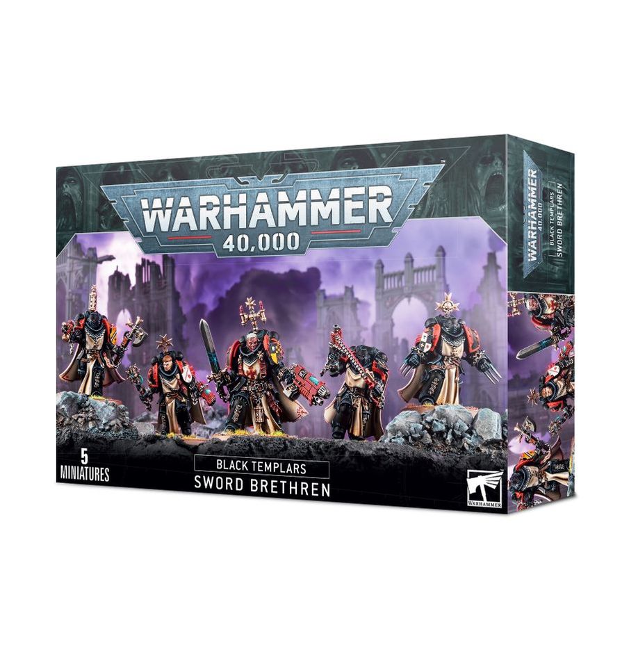 Elitní veteráni Black Templars připravení k útoku