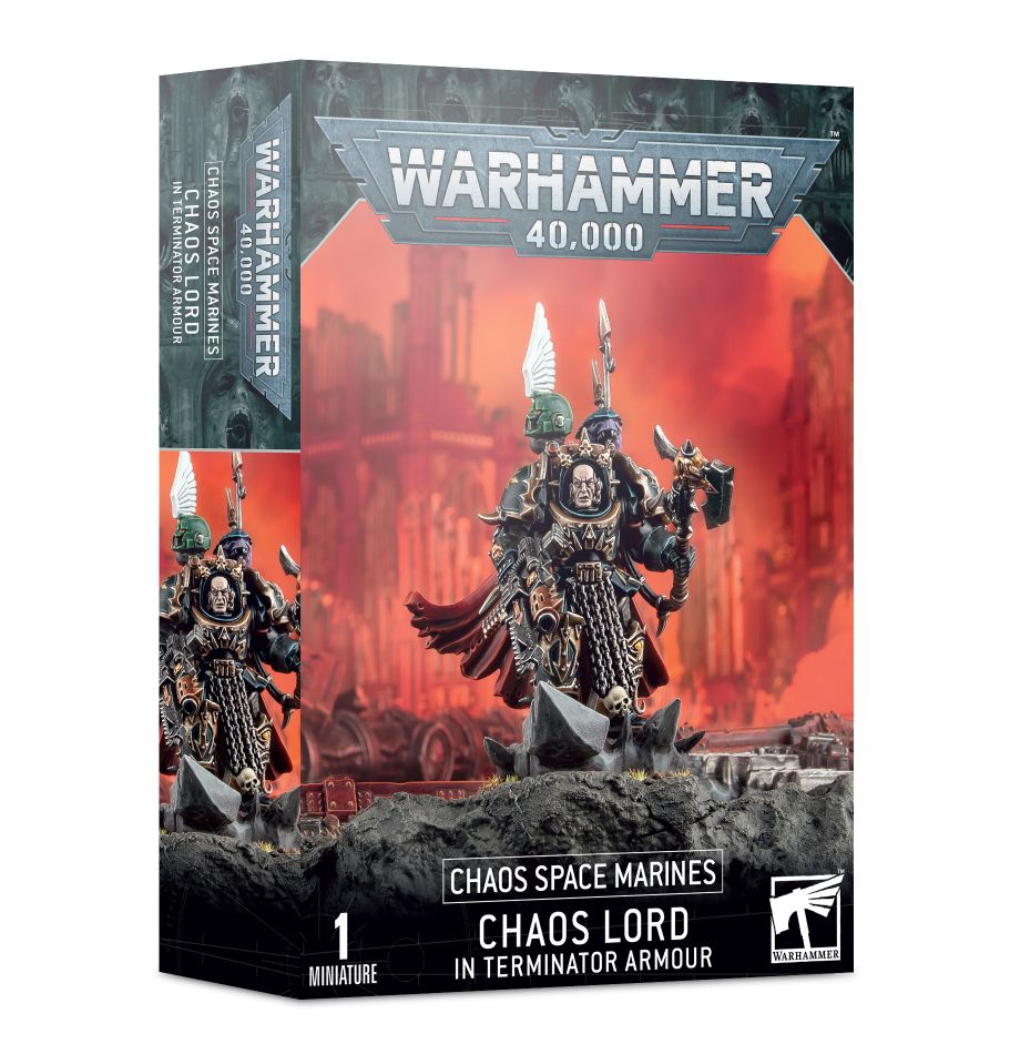 Chaos Lord in Terminator Armour – model veliteľa Chaos Space Marines