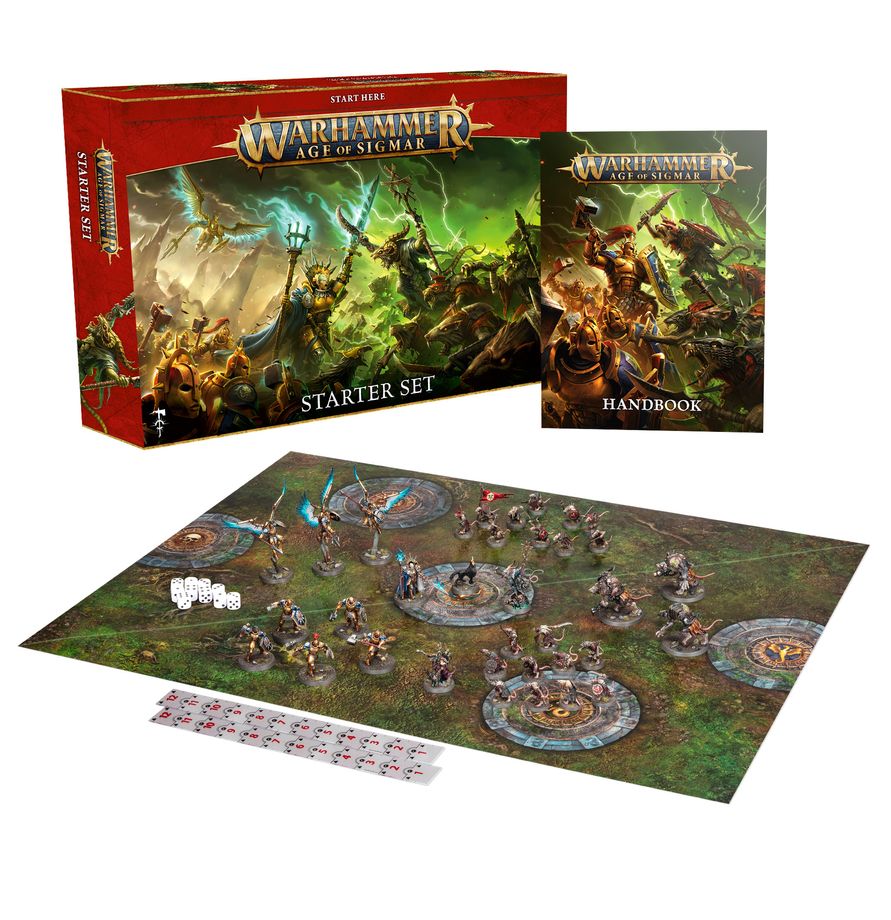 Warhammer Age of Sigmar Starter Set – Stormcast Eternals vs. Skaven