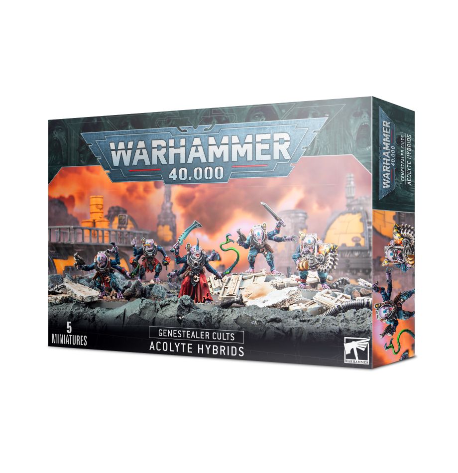 Warhammer 40K: Genestealer Cults - Acolyte Hybrids miniatures