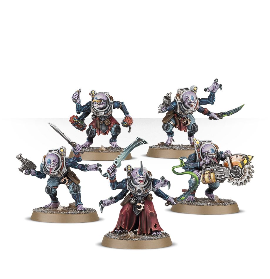 Warhammer 40K: Genestealer Cults - Acolyte Hybrids box art