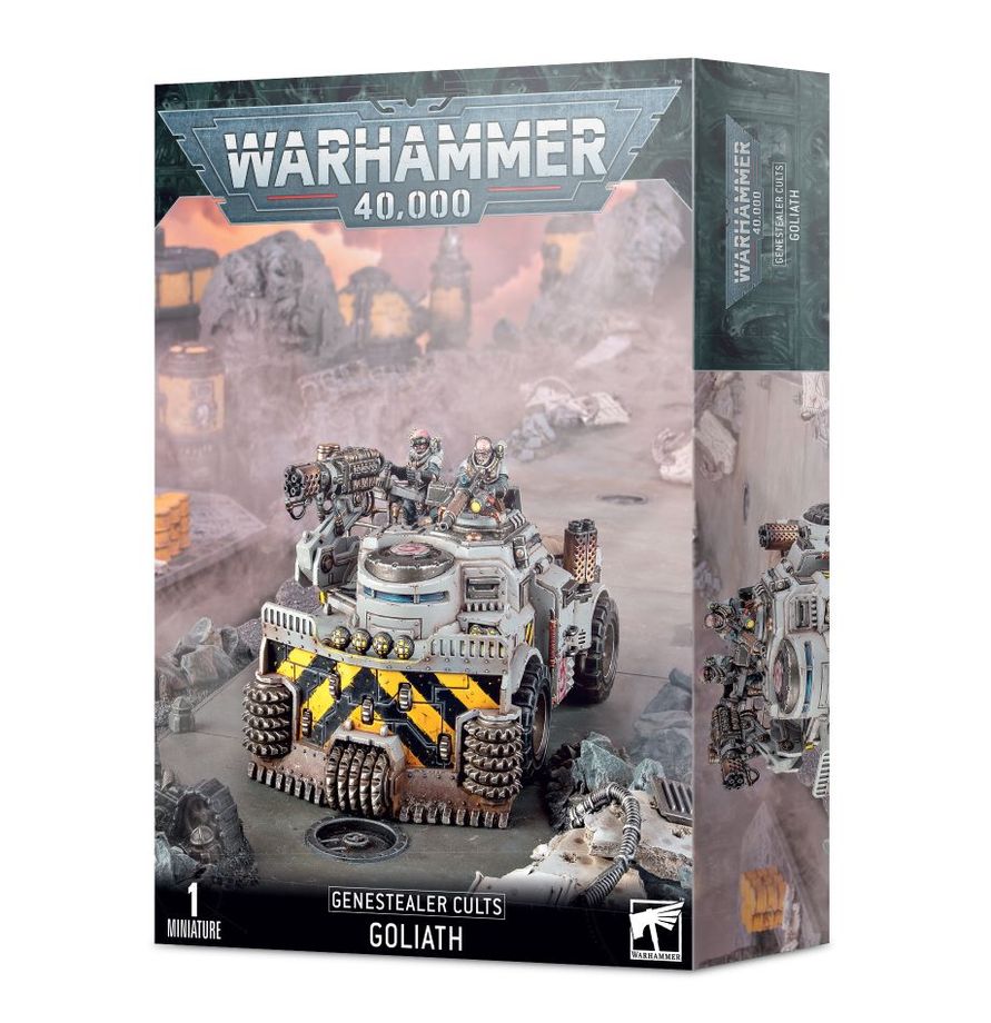 Goliath Rockgrinder s ťažkou výzbrojou