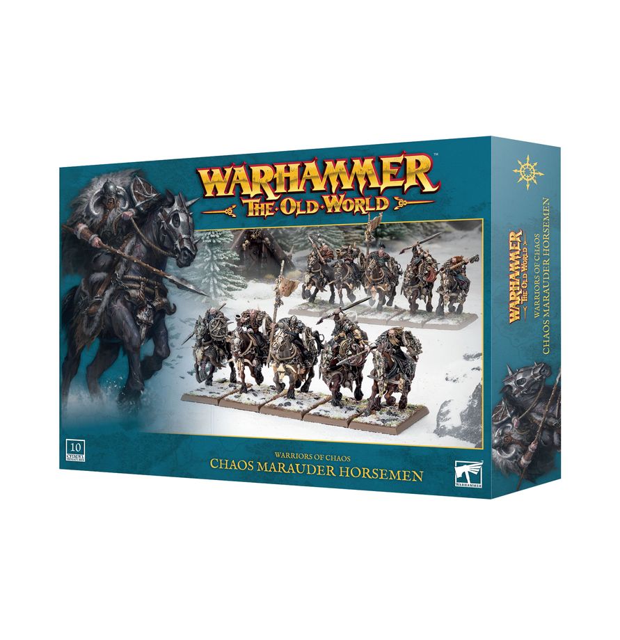 Detaily zbraní Chaos Marauder Horsemen