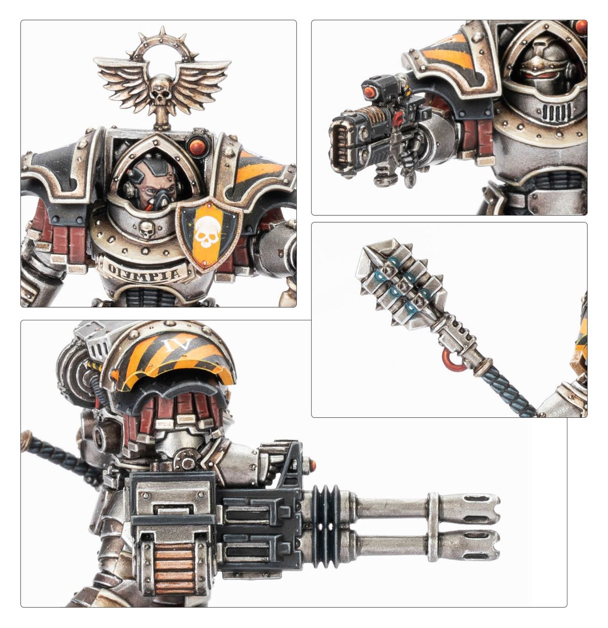Cataphractii Terminators – detaily zbroje