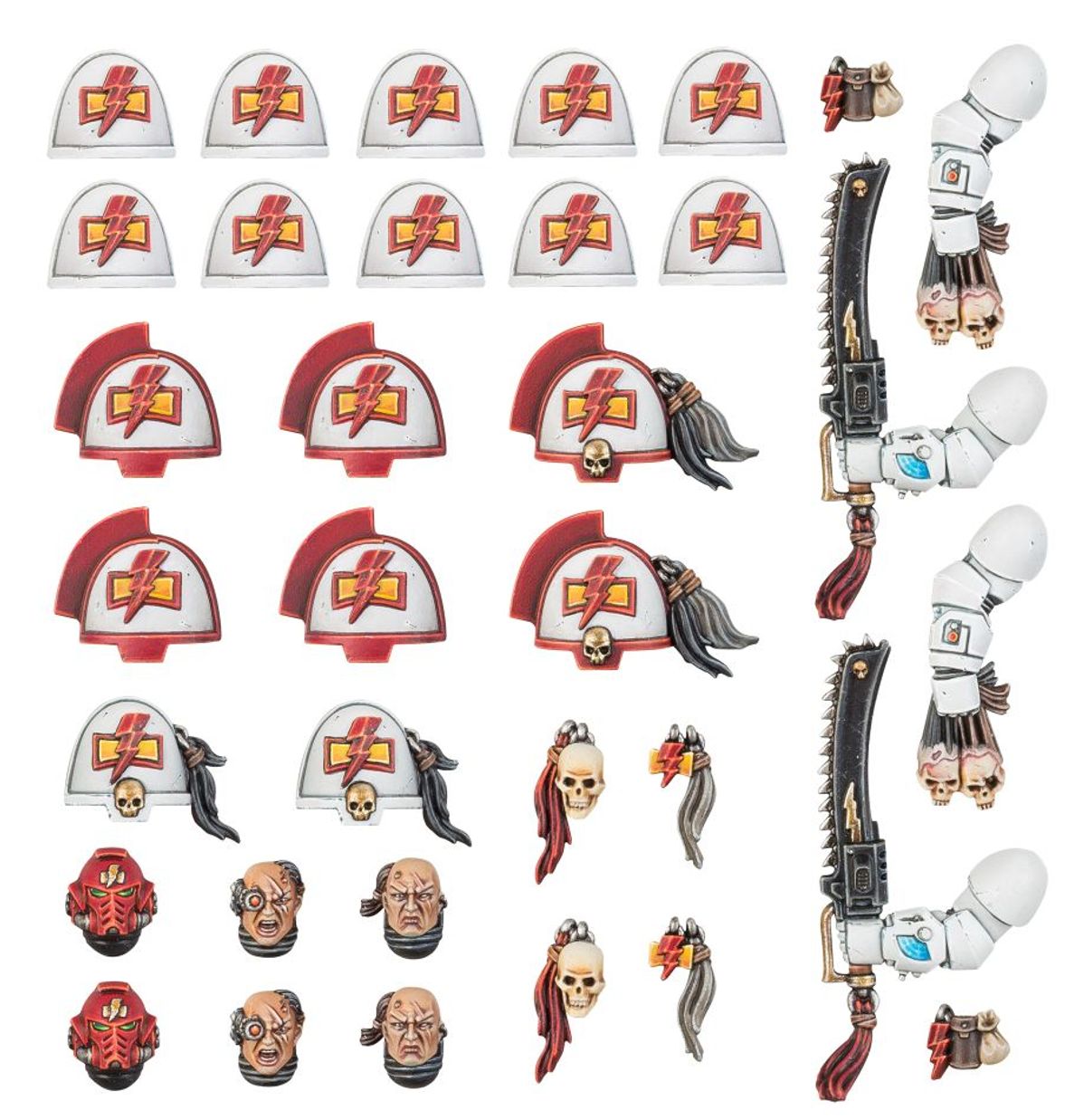 White Scars Primaris Upgrades & Transfers – obsah balení