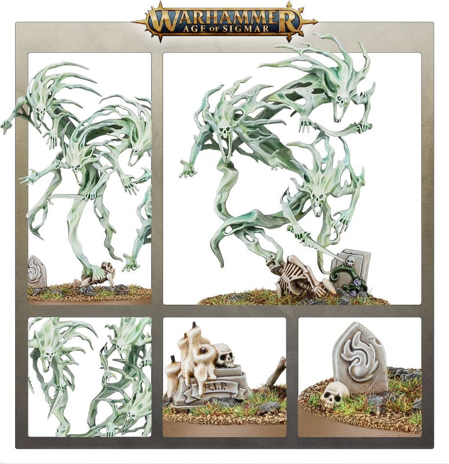 View of miniature bases