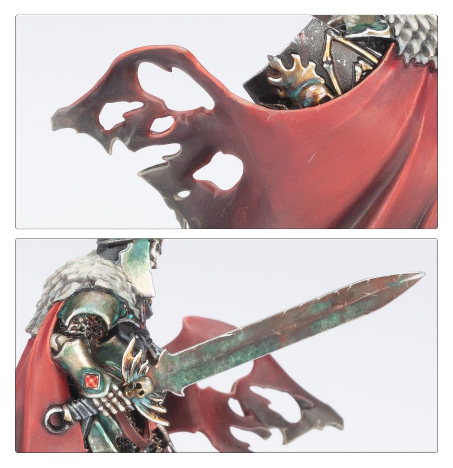 Wight King na podstavci