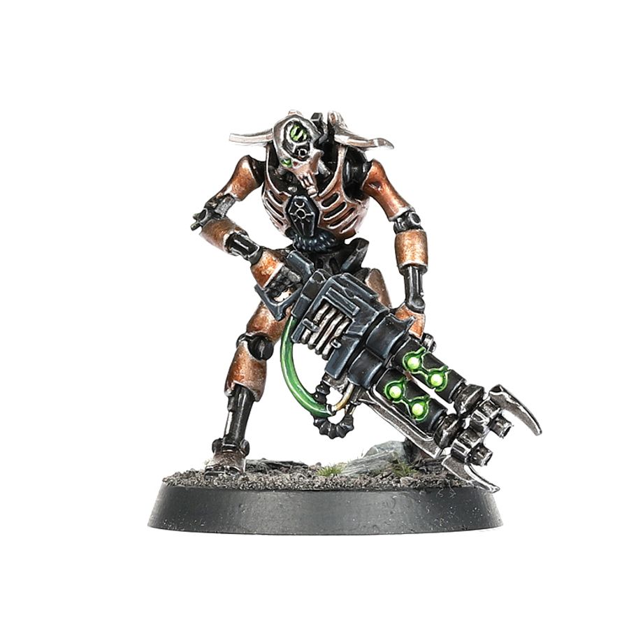 Necron Warrior with gauss reaper