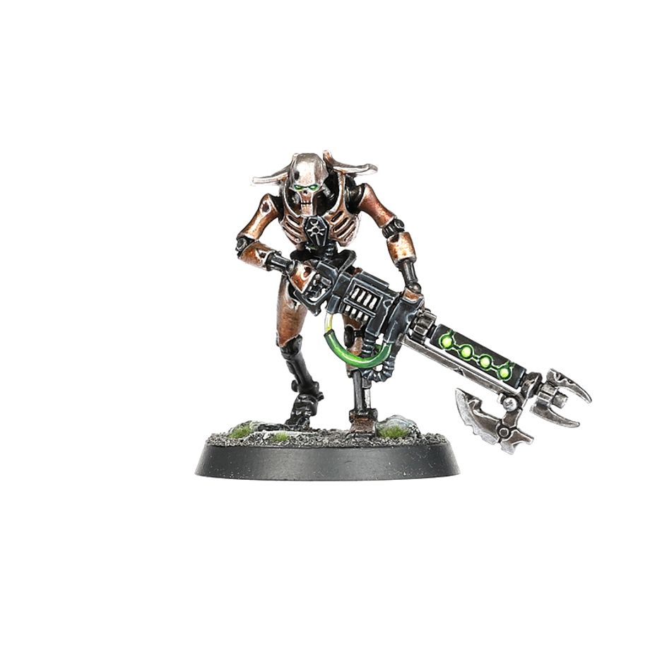 Necron Warriors and Scarabs