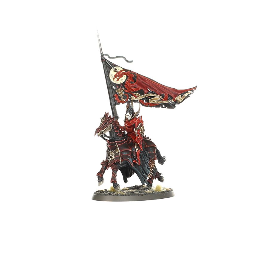 Close up of Blood Knight components and details