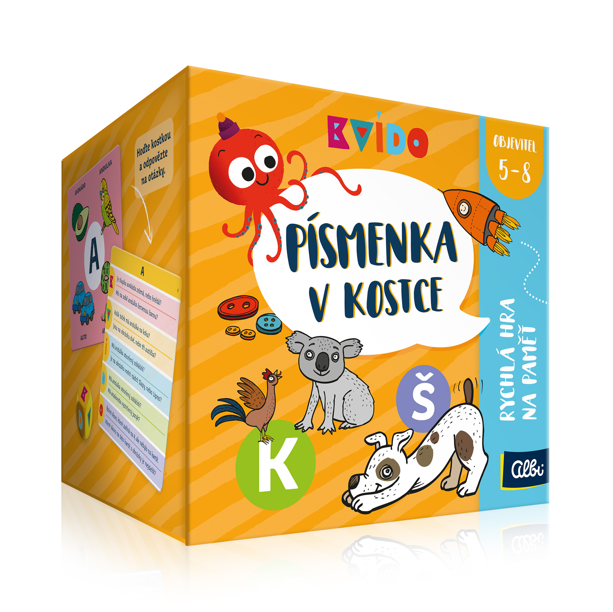 Kvído - Písmenká v kocke
