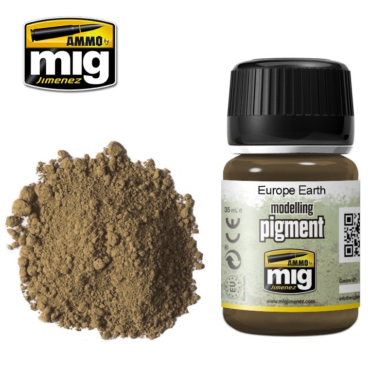 Europe Earth – Modeling Pigment