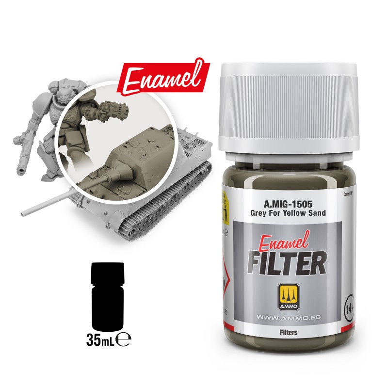 FILTER Grey for Yellow Sand