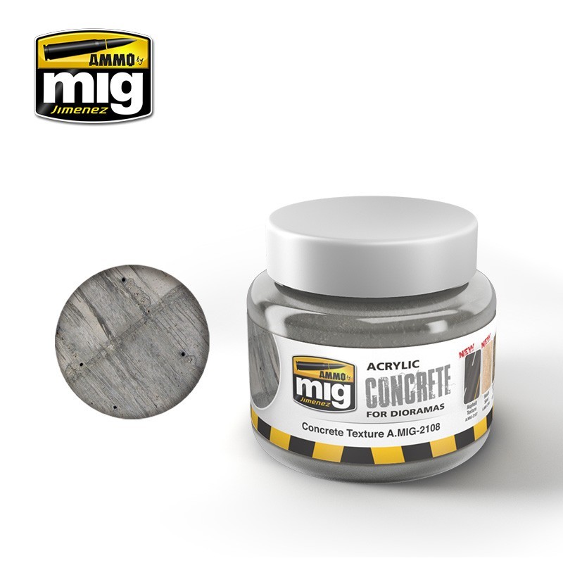 AMMO by MIG Concrete Texture (A.MIG-2108)