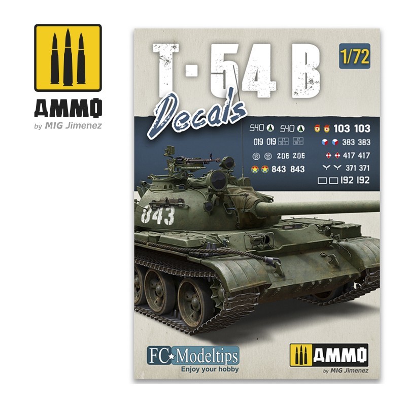 1/72 T-54B Decals