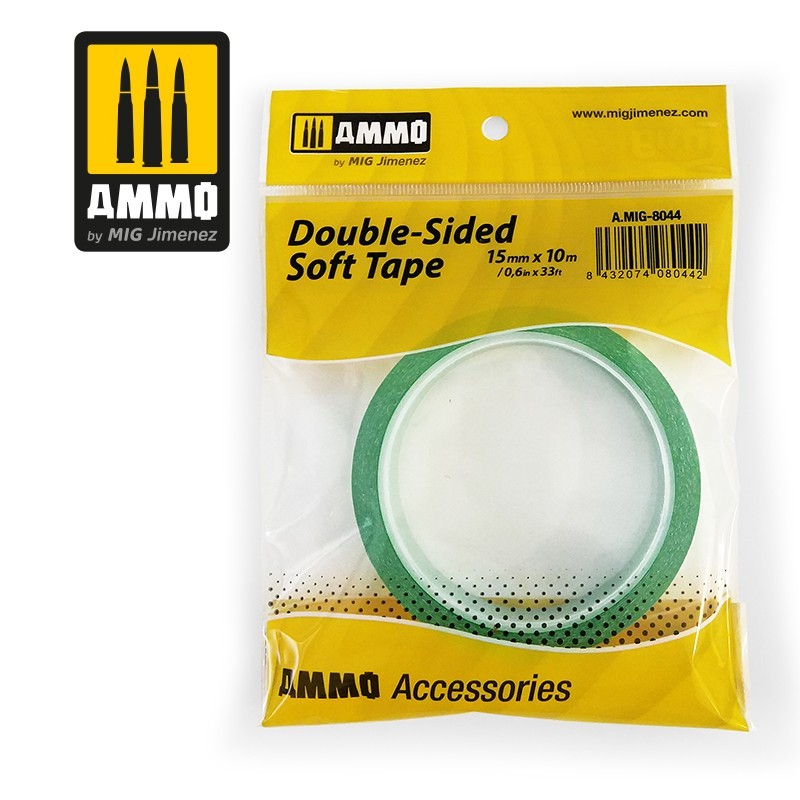 Double-Sided Soft Tape 15mm x 10m