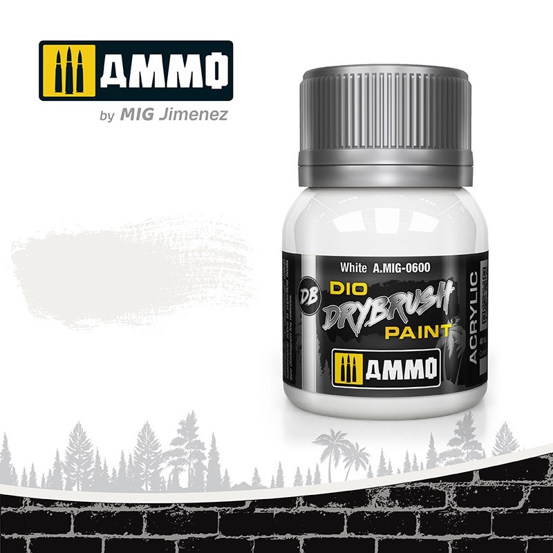 DRYBRUSH white