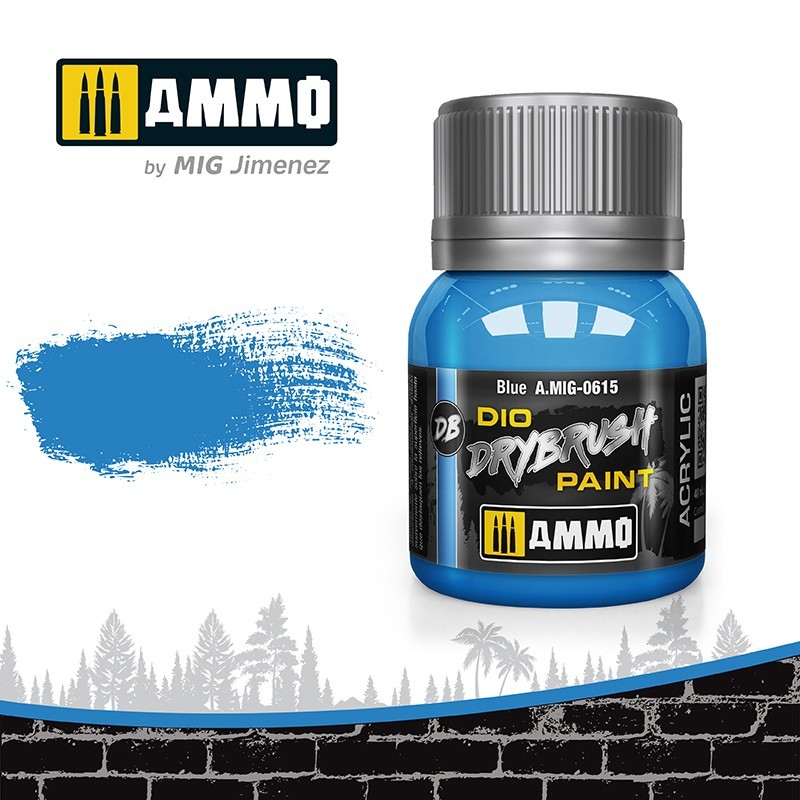 Drybrush Blue