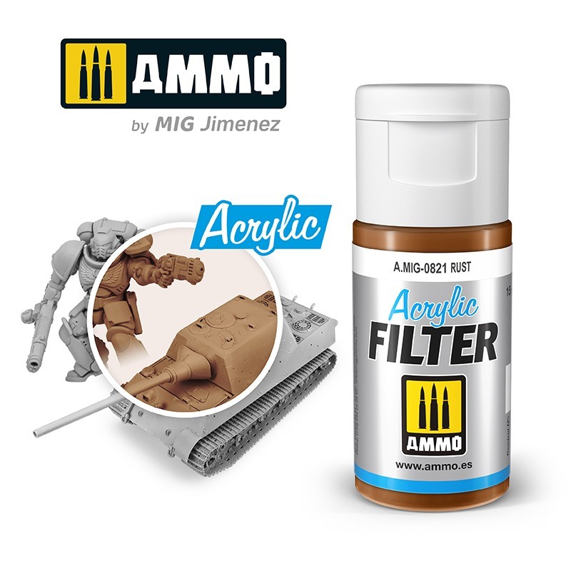 Acrylic Filter Rust