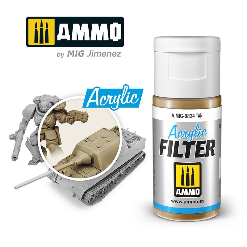 Acrylic Filter Tan