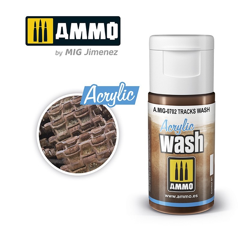 Acrylic Wash Tracks Wash