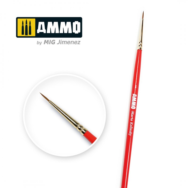 AMMO High Quality Brush – fine detail brush