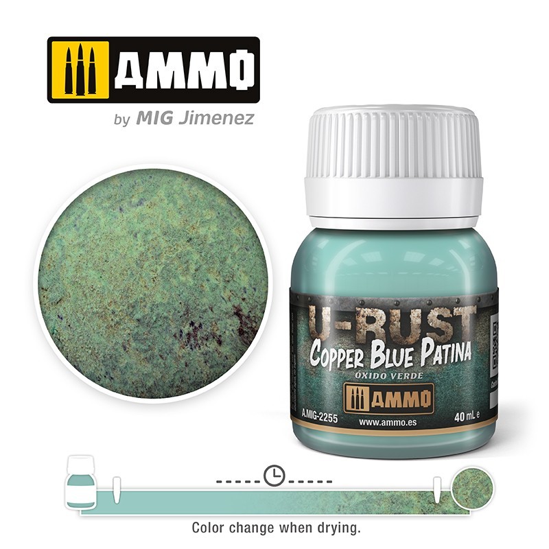 U-RUST Copper Blue Patina (40 ml)