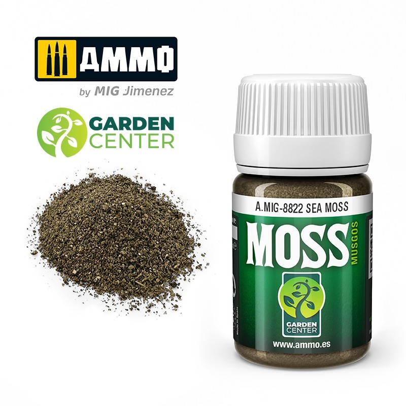 AMMO by MIG Sea MOSS - Laser-cut Plants (A.MIG-8822)