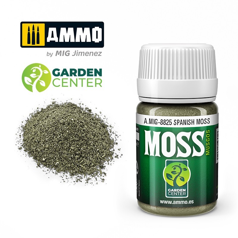 AMMO by MIG Spanish MOSS - Laser-cut Plants (A.MIG-8825)