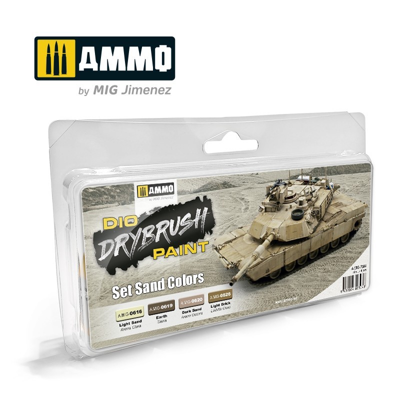 Drybrush Set Sand Colors Set