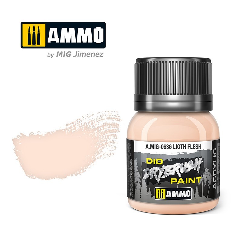Light Flesh Drybrush Paint