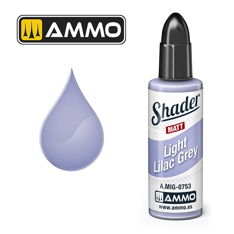 Matt Shader Light Lilac Grey